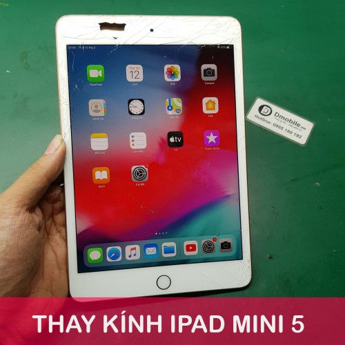 Thay mặt kính ipad mini 5